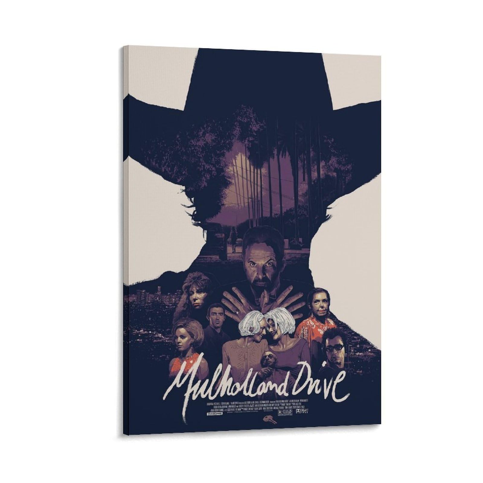 Amazon.co.jp: 壁アート クラシック映画ポスター マルホランド